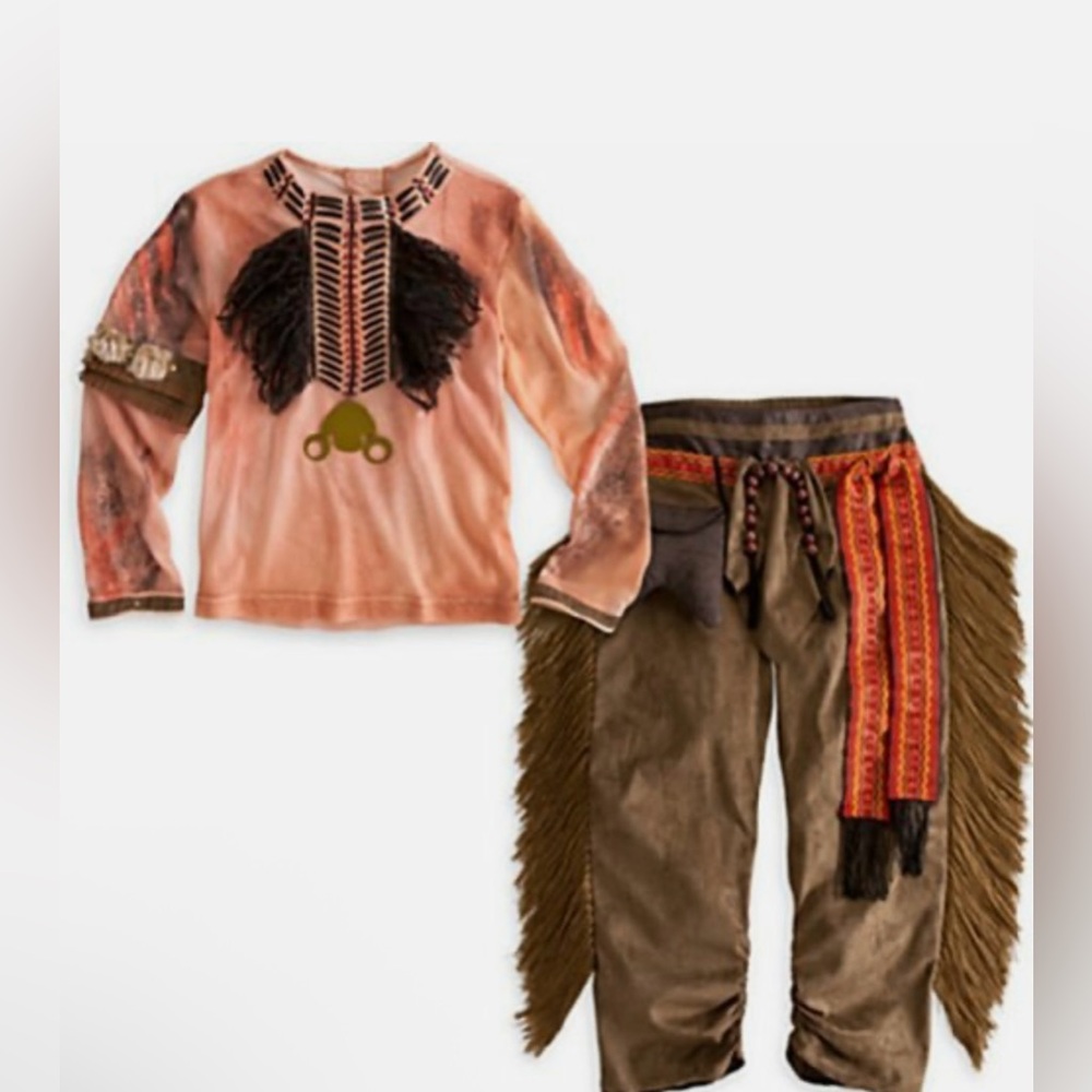 Disney store Tonto dress-up costume size 4 T Toddler XS 4T